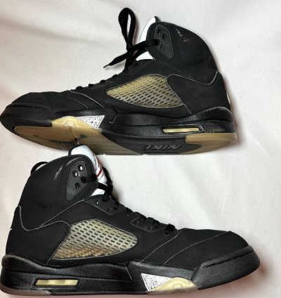 Air Jordan 5 Retro Og Metallic 2016 Men Shoes - Size 12
