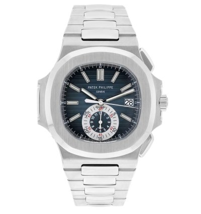 Patek Philippe Nautilus 5980 1a-001 Gradient Blue Dial Steel Bracelet Box Papers