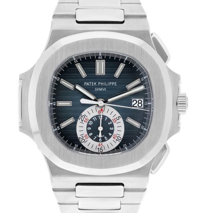 Patek Philippe Nautilus 5980 1a-001 Gradient Blue Dial Steel Bracelet Box Papers