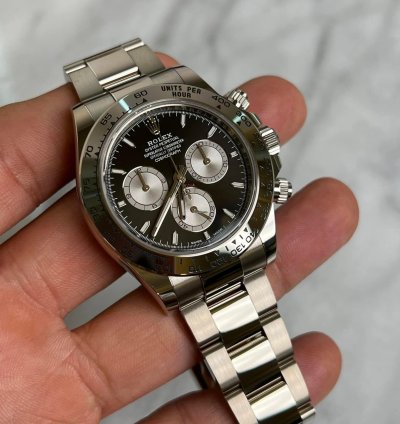 Rolex Daytona Cosmograph Daytona White Gold Black Bnib 2024