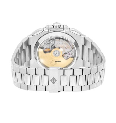Patek Philippe Nautilus 5980 1a-001 Gradient Blue Dial Steel Bracelet Box Papers