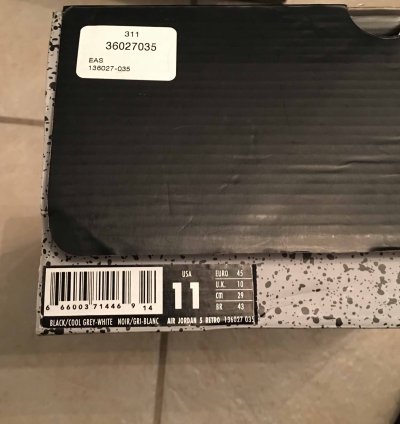Air Jordan 5 Retro Oreo 2013