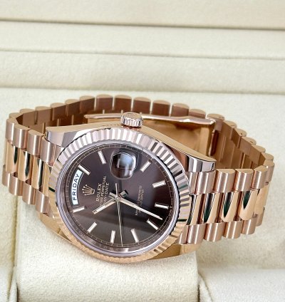 Rolex Day-date 40 Chocolate President 228235-0053 Unworn 2024
