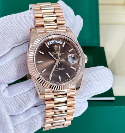Rolex Day-date 40 Chocolate President 228235-0053 Unworn 2024
