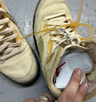 Air Jordan 5 Retro Sp Off-white Sail