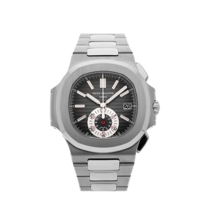Patek Philippe Nautilus 5980 1a-014 Chronograph Stainless Steel Grey Dial 2013