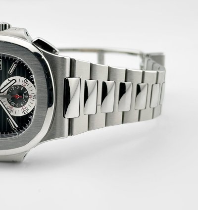 Patek Philippe Nautilus 5980 1a-014 Chronograph Stainless Steel Grey Dial 2013