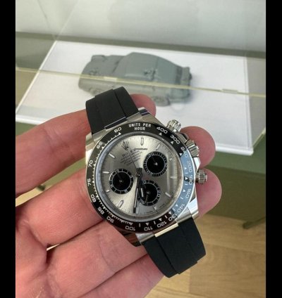 Rolex Daytona Cosmograph Daytona White Gold Oysterflex Silver Ghost Bnib 2024