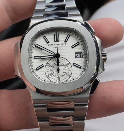 Patek Philippe Nautilus 5980 1a-019 White Nautilus