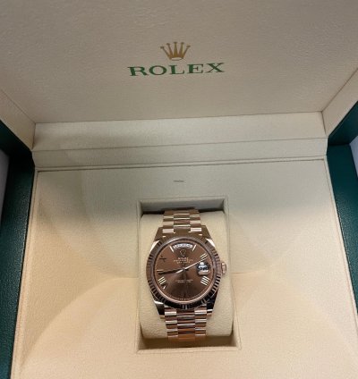 Rolex Day-date 40 Chocolate Unworn
