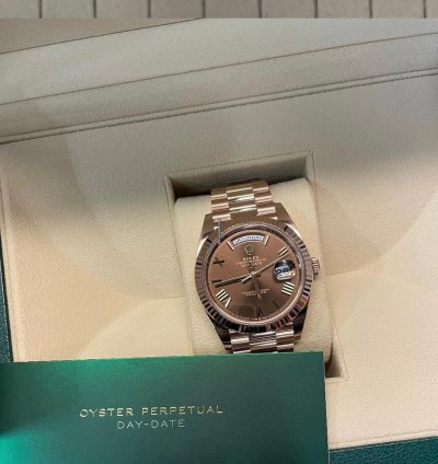 Rolex Day-date 40 Chocolate Unworn