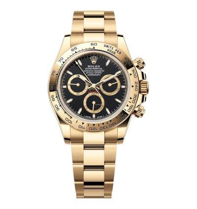 Rolex Daytona Cosmograph Daytona Yellow Gold Black Dial 126508 Unworn Full Set