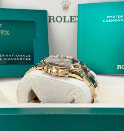 Rolex Daytona Cosmograph Daytona Yellow Gold Black Dial 2024