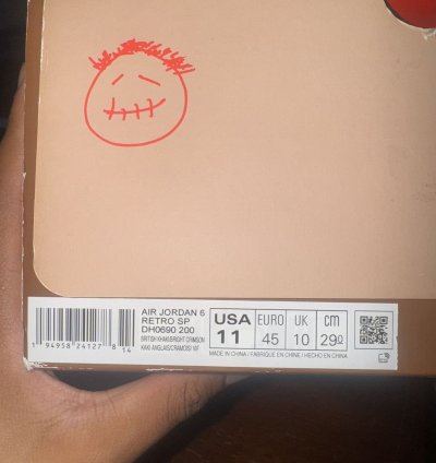Air Jordan 6 Retro Travis Scott British Khaki
