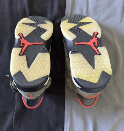 Air Jordan 6 Retro Travis Scott Olive