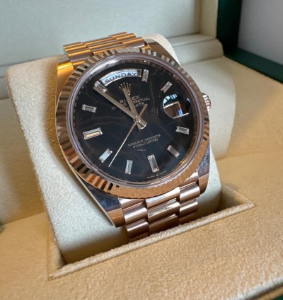 Rolex Day-date 40 Eisenkiesel