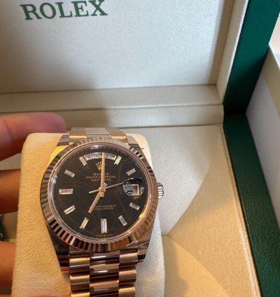 Rolex Day-date 40 Eisenkiesel