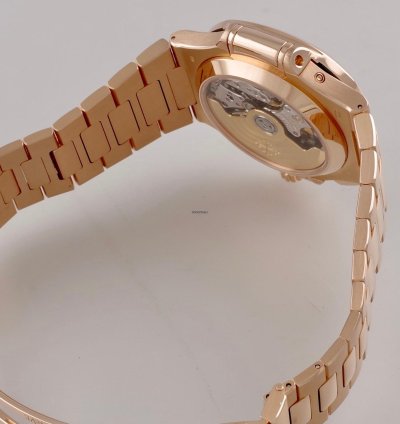Patek Philippe Nautilus 5980 1r-001 18k Pink Gold Chronograph