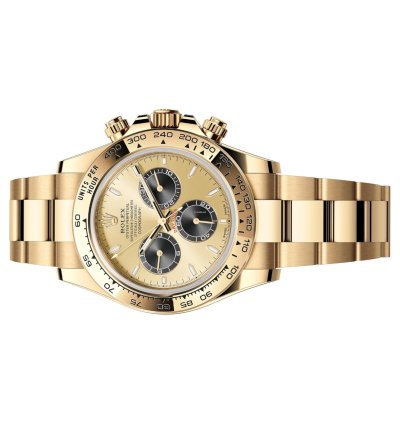 Rolex Daytona Cosmograph Daytona Yellow Gold Black Gold Dial 126508 Unworn Full Set Pikachu