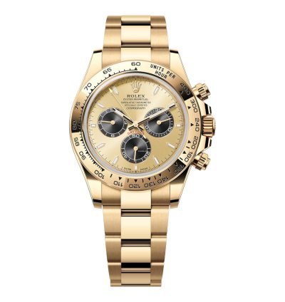 Rolex Daytona Cosmograph Daytona Yellow Gold Black Gold Dial 126508 Unworn Full Set Pikachu