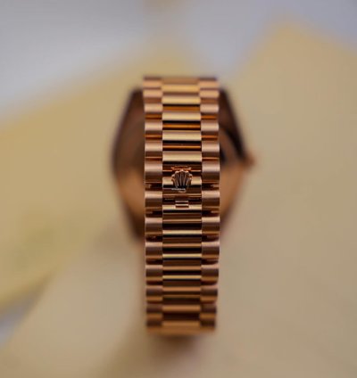 Rolex Day-date 40 Eisenkiesel - Set Complet 1er Propri Taire