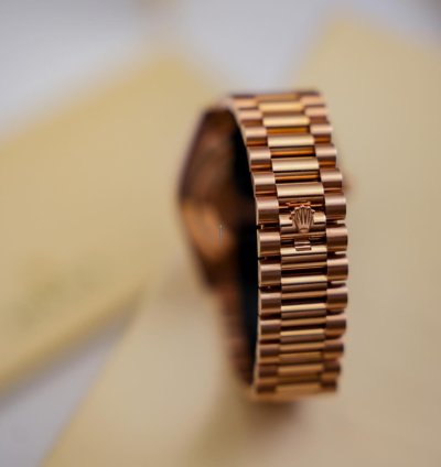 Rolex Day-date 40 Eisenkiesel - Set Complet 1er Propri Taire