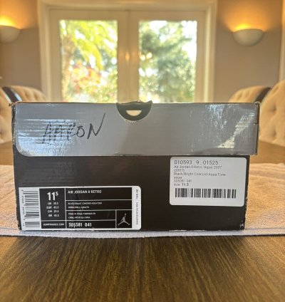 Air Jordan 8 Retro Aqua 2007