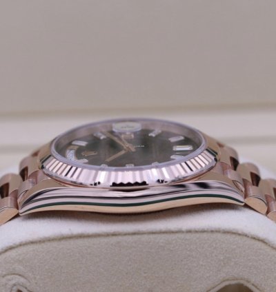 Rolex Day-date 40 Eisenkiesel 2024 Neu Everose Full Set On Stock Lagernd