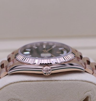Rolex Day-date 40 Eisenkiesel 2024 Neu Everose Full Set On Stock Lagernd