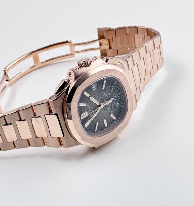 Patek Philippe Nautilus 5980 1r-001 Chronograph Date Rose Gold 2020