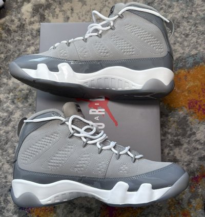 Air Jordan 9 Cool Grey Size 10