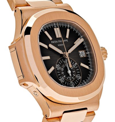 Patek Philippe Nautilus 5980 1r-001 Chronograph Date Rose Gold 2021