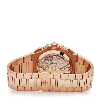 Patek Philippe Nautilus 5980 1r-001 Chronograph Date Rose Gold 2021