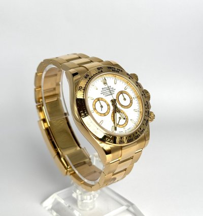 Rolex Daytona Cosmograph Daytona Yellow Gold White 2024 New