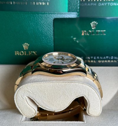 Rolex Daytona Cosmograph Daytona Yellow Gold White 2024 New