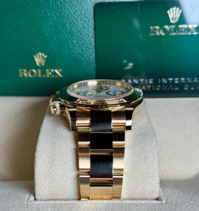 Rolex Daytona Cosmograph Daytona Yellow Gold White 2024 New