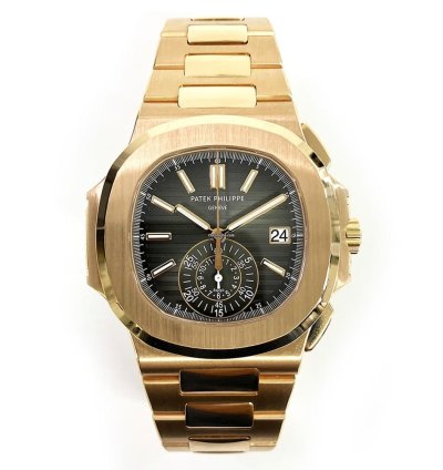 Patek Philippe Nautilus 5980 1r-001 Nautilus 18kt Rose Gold Automatic Men Watch 2020