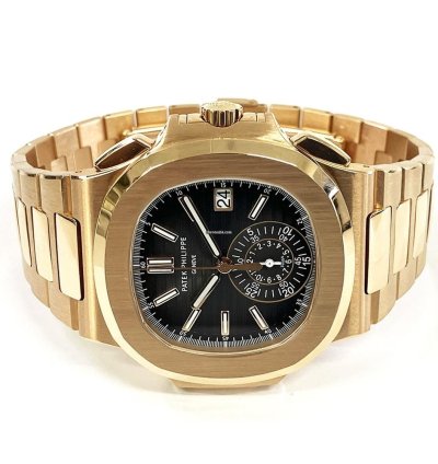 Patek Philippe Nautilus 5980 1r-001 Nautilus 18kt Rose Gold Automatic Men Watch 2020