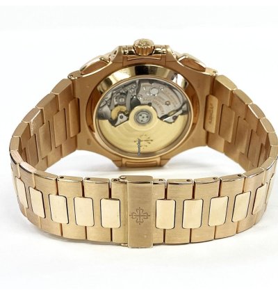 Patek Philippe Nautilus 5980 1r-001 Nautilus 18kt Rose Gold Automatic Men Watch 2020