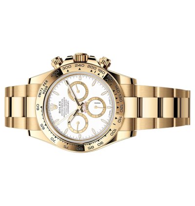 Rolex Daytona Cosmograph Daytona Yellow Gold White Dial 126508 Unworn Full Set