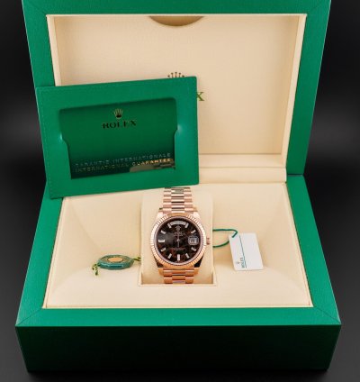 Rolex Day-date 40 Eisenkiesel Dial 228235