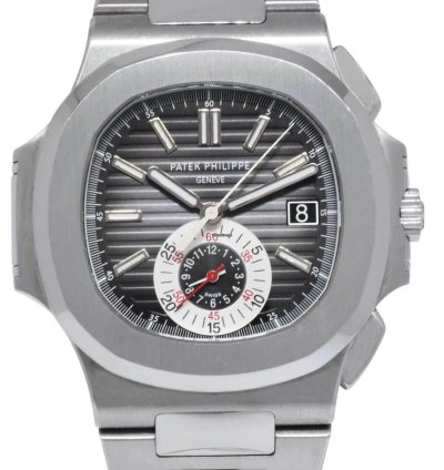 Patek Philippe Nautilus 5980 Chronograph Black Dial Watch Archive 11 5980 1a