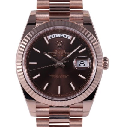 Rolex Day-date 40 Everose Chocolate