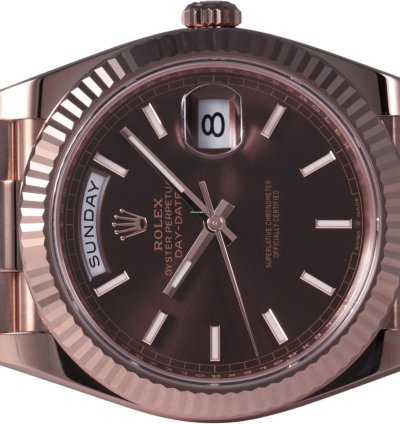 Rolex Day-date 40 Everose Chocolate