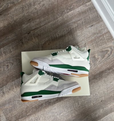 Air Jordan Nike Sb Pine Green 4