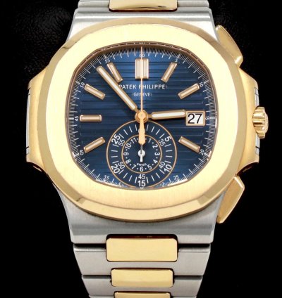 Patek Philippe Nautilus 59801ar-001 18k Rose Gold Ss 40mm Watch Box Paaperspers