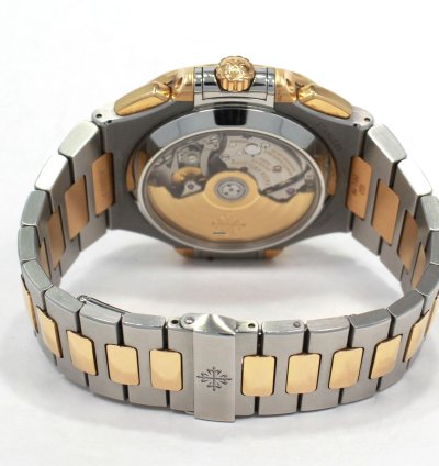 Patek Philippe Nautilus 59801ar-001 18k Rose Gold Ss 40mm Watch Box Paaperspers