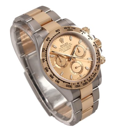 Rolex Daytona Cosmograph Ss Yg Champagne Dial Ref 116503