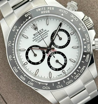 Rolex Daytona Cosmograph White Dial Panda