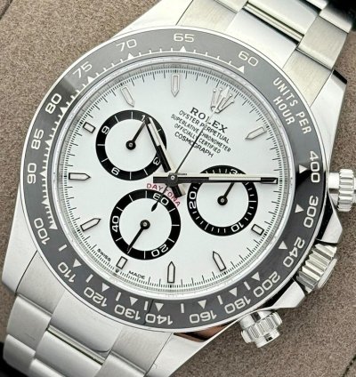 Rolex Daytona Cosmograph White Dial Panda